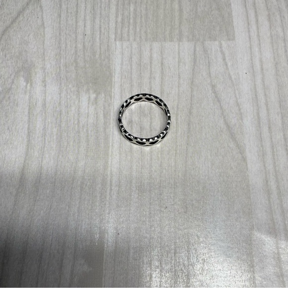 James Avery 9.25 S. Silver Hearts Ring - Picture 2 of 3